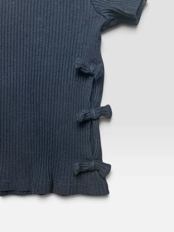 Remera negra zara