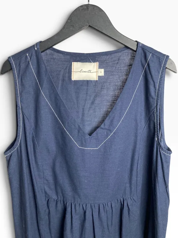 Vestido azul limite