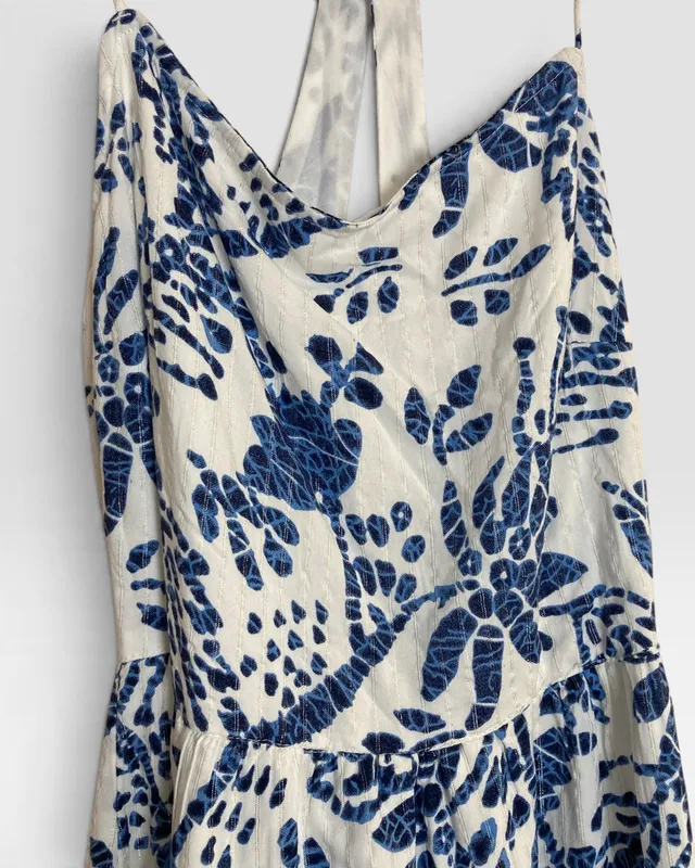 Vestido estampado stradivarius