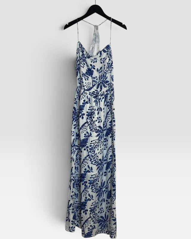 Vestido estampado stradivarius