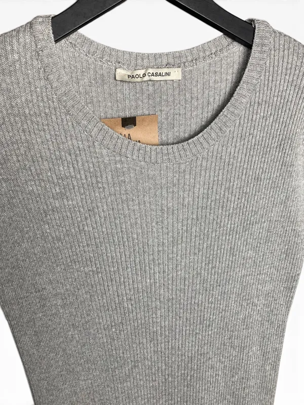 Vestido gris paolo casalini