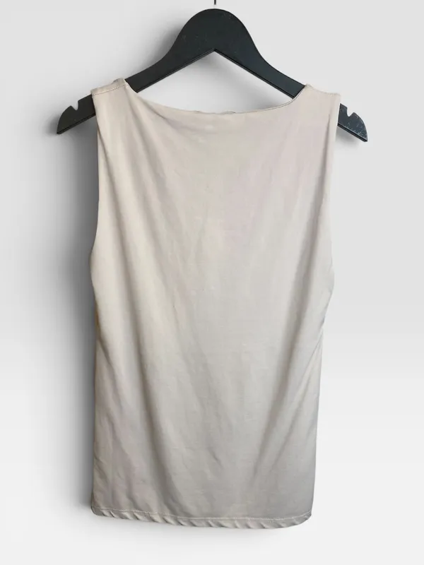 Remera beige zara