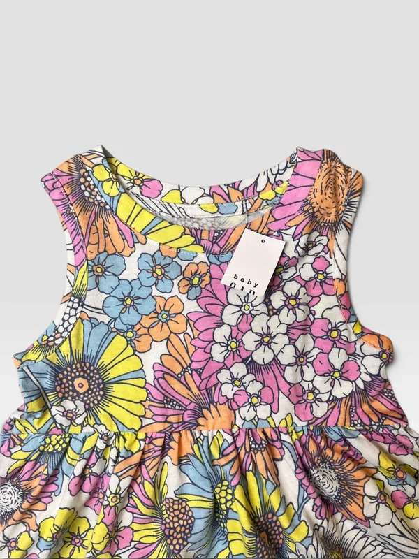Vestido a flores gap
