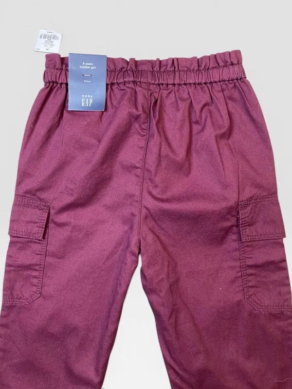 Pantalon cargo bordo gap