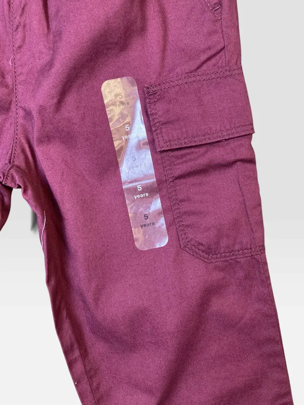 Pantalon cargo bordo gap