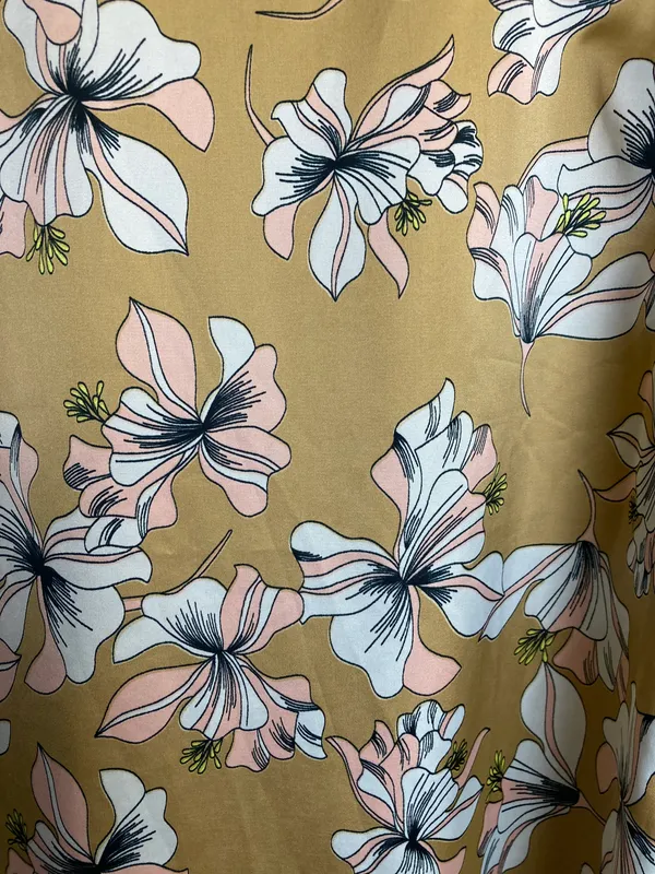 Blusa beige estampada vittoria vicci