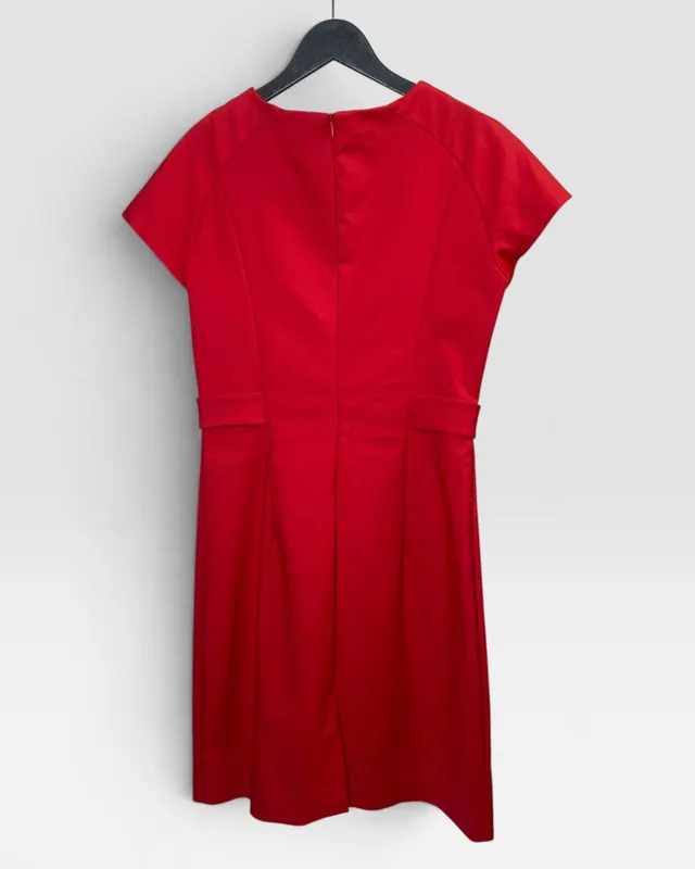 Vestido rojo mango