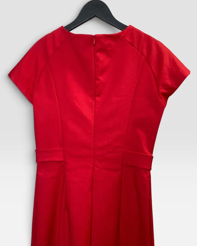 Vestido rojo mango