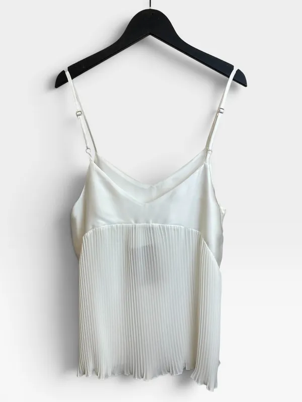 Top blanco cortelle