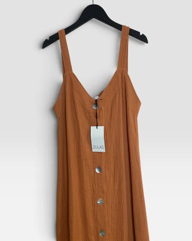 Vestido marron zulas