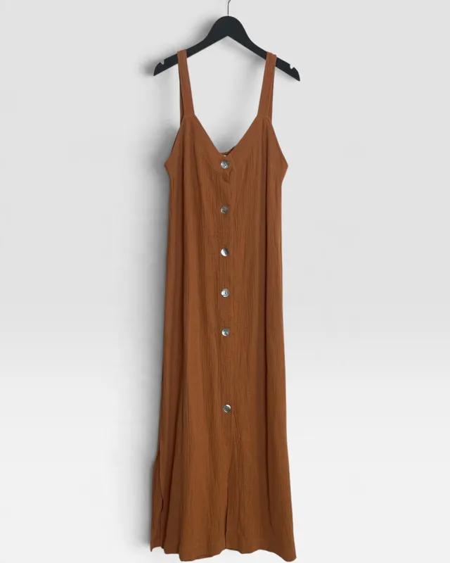 Vestido marron zulas