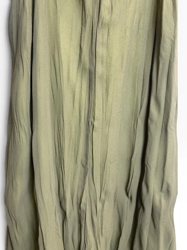 Vestido gasa verde zulas