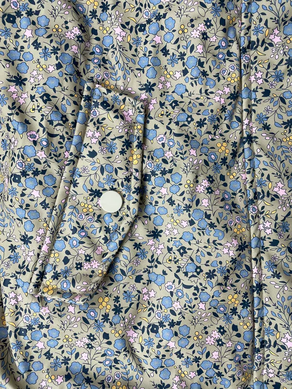 Abrigo impermeable forrado zara