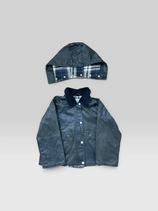 Campera abirgo capucha desmontable zara