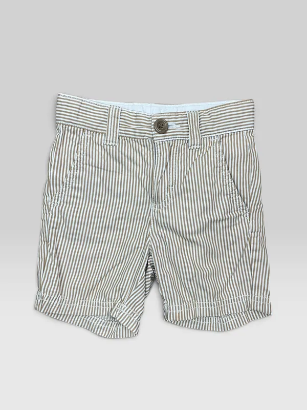 Bermuda rayada benetton