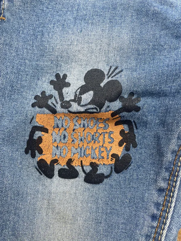 Jean estampado mickey
