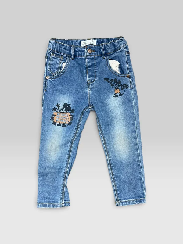Jean estampado mickey