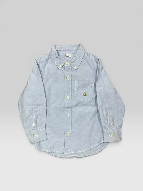 Camisa manga larga polo gap