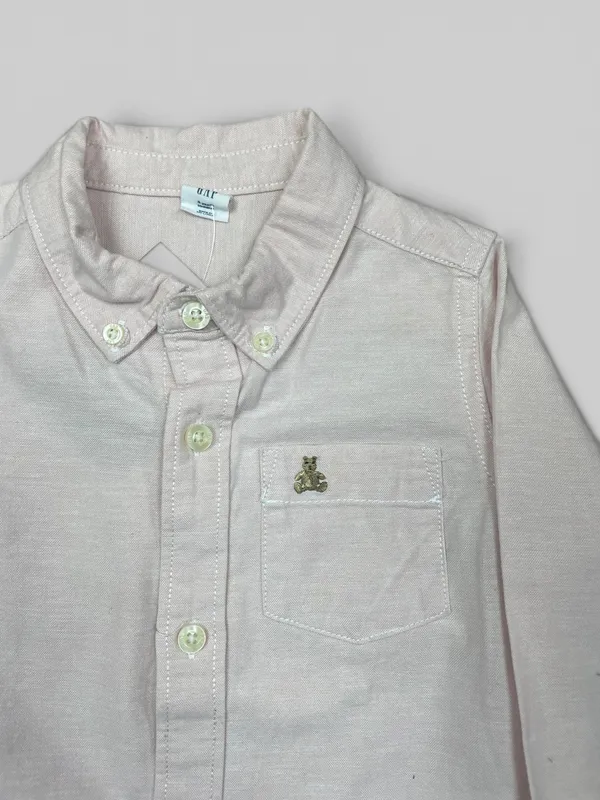 Camisa manga larga polo gap