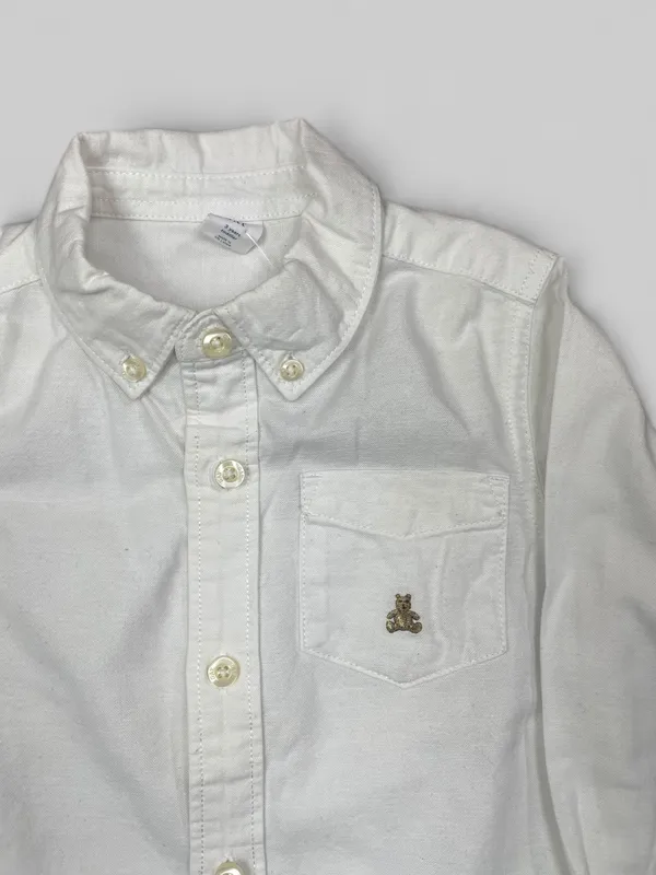 Camisa manga larga polo gap