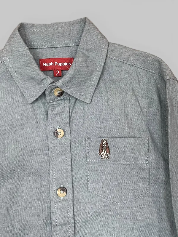 Camisa basica hush puppie