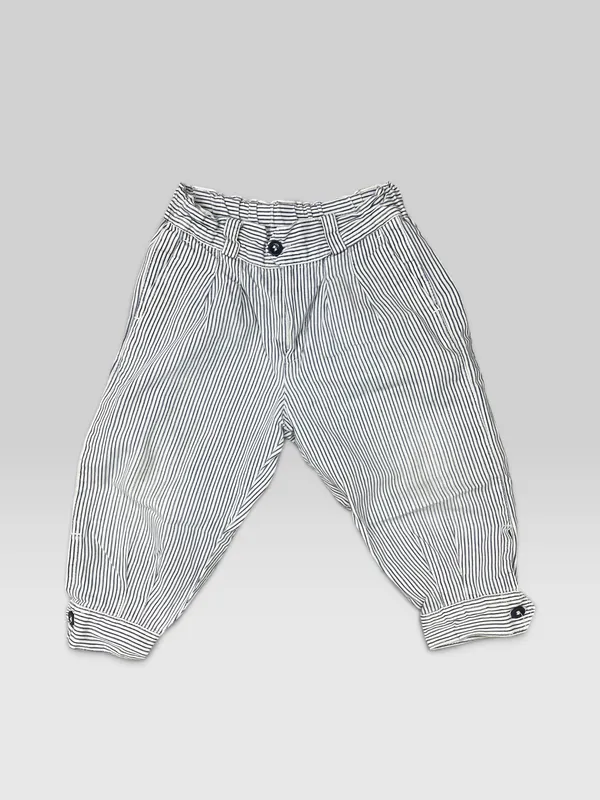 Pantalon babucha rayada