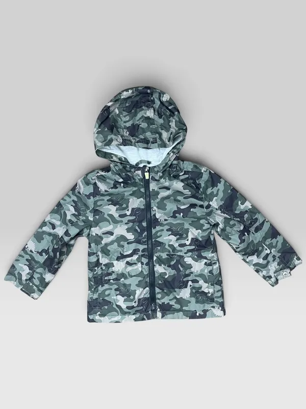 Campera impermeable camuflada poim