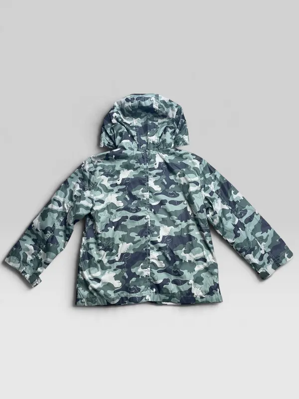 Campera impermeable camuflada poim