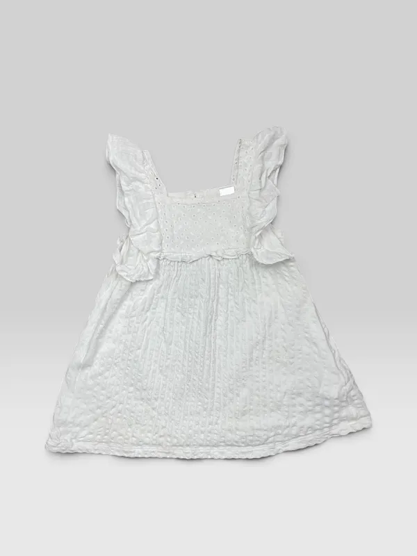 Vestido broderie zara