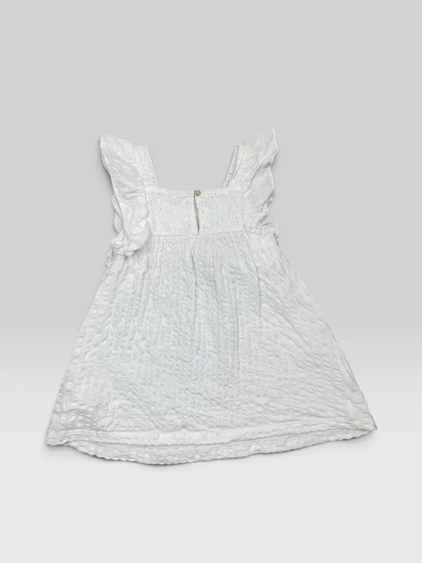 Vestido broderie zara