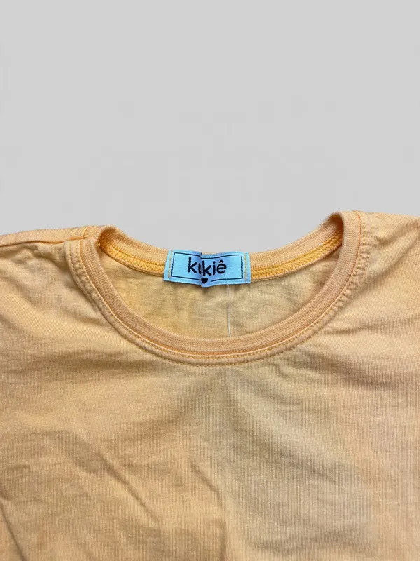 Remera basica manga acampanada kukie