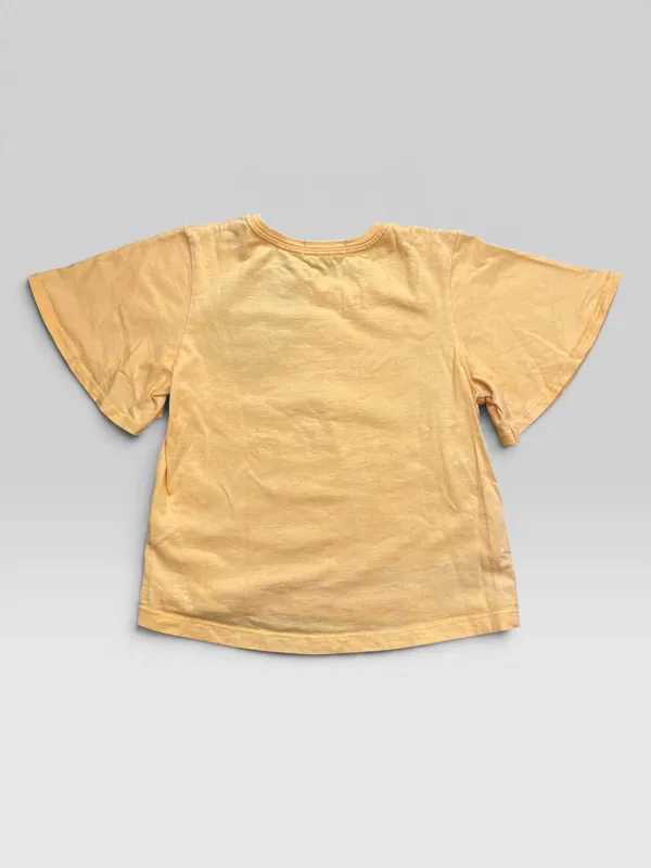 Remera basica manga acampanada kukie