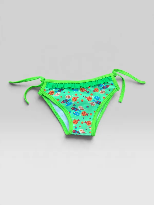 Bikini estampado modo praia
