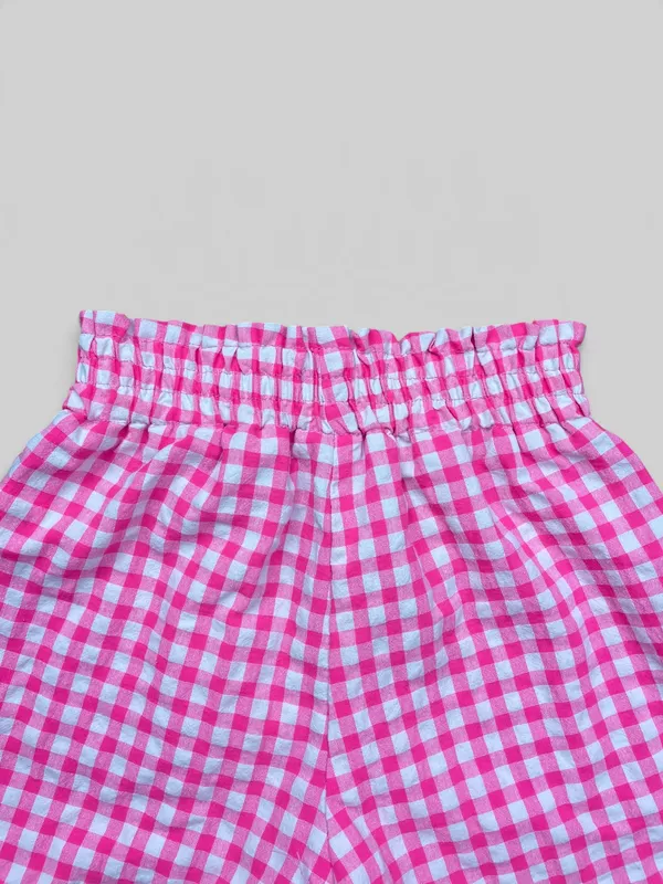 Pantalon culotte cuadrille zara