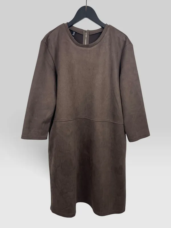 Vestido marron indian