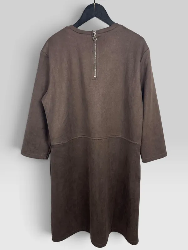 Vestido marron indian