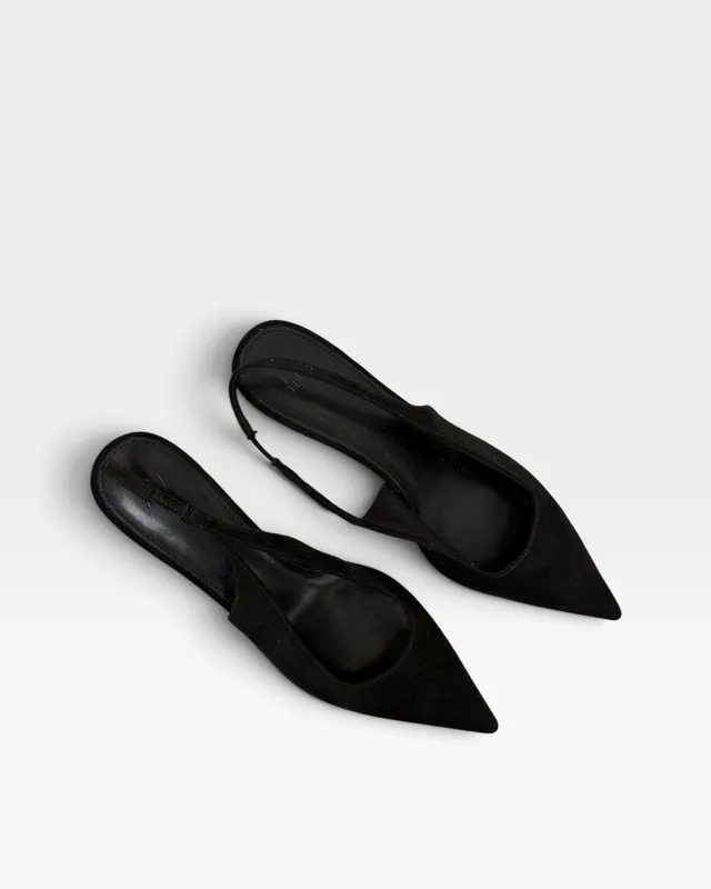 Zapato en punta sin talon h&m