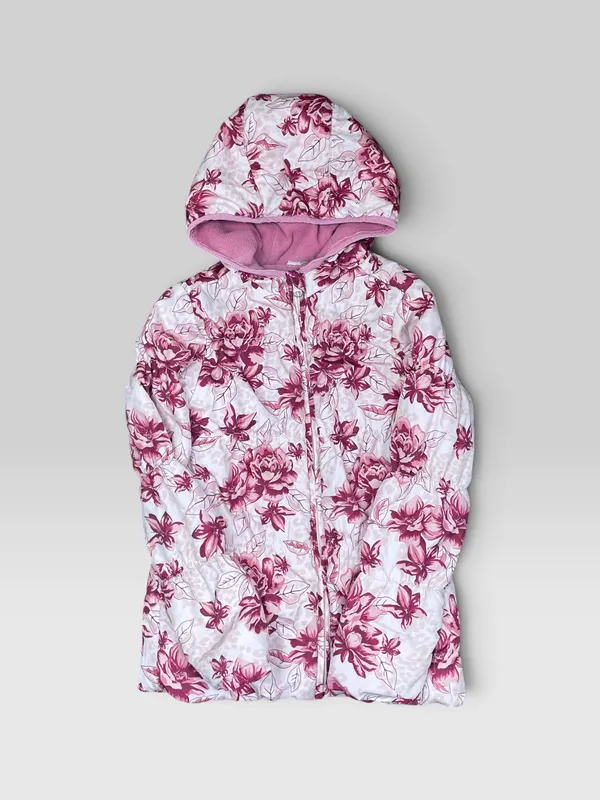 Campera estampada forrada