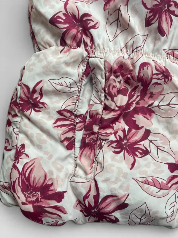 Campera estampada forrada