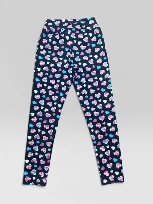 Calza slim corazones