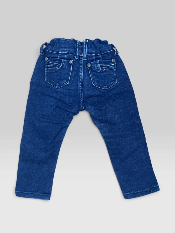 Jean slim cintura elastizada