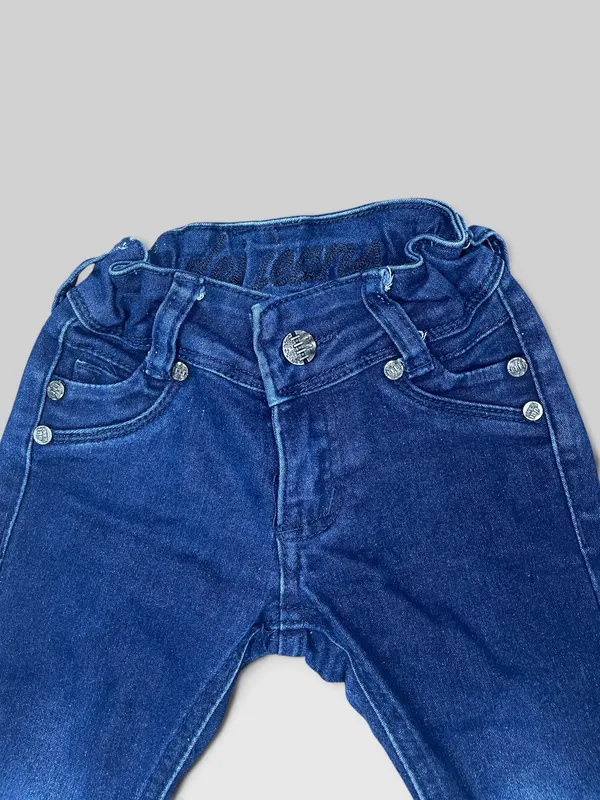 Jean slim cintura elastizada