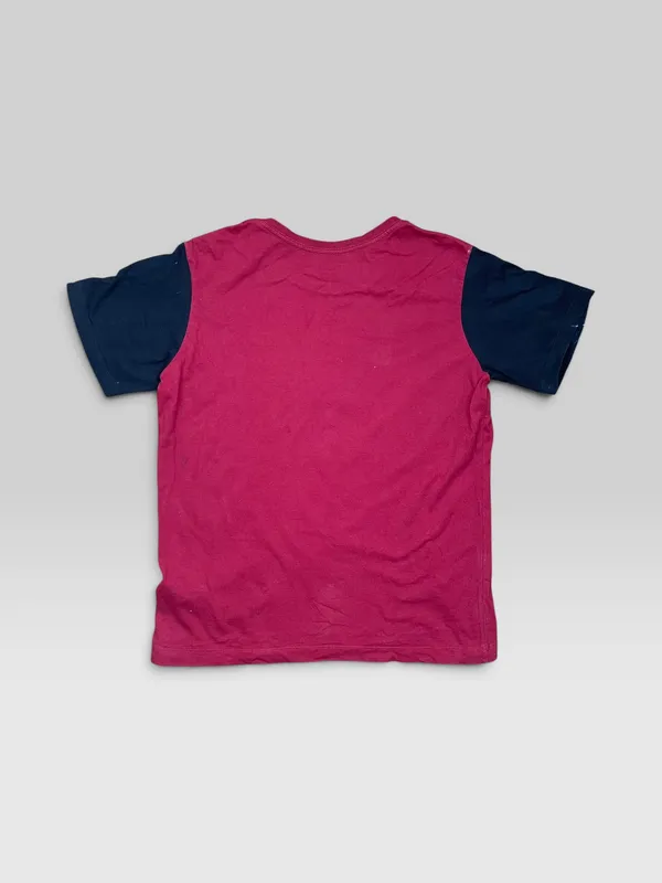 Remera combinada hat trick teen