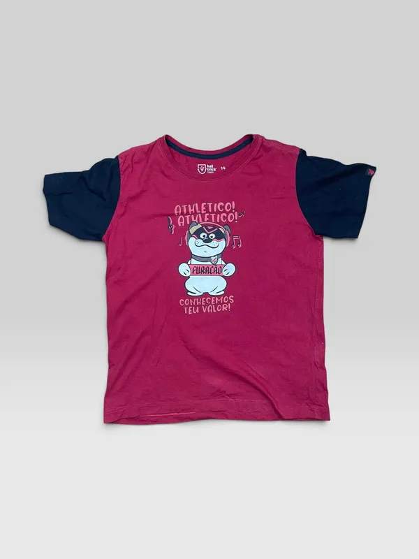 Remera combinada hat trick teen