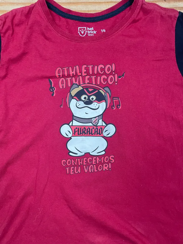 Remera combinada hat trick teen