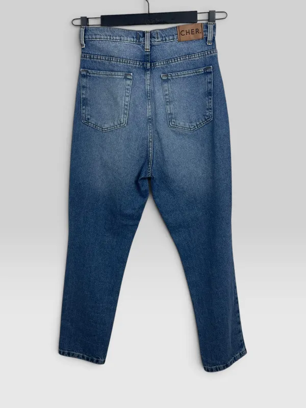 Jean mom fit cher
