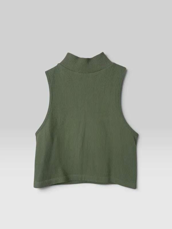 Top cuello alto zara