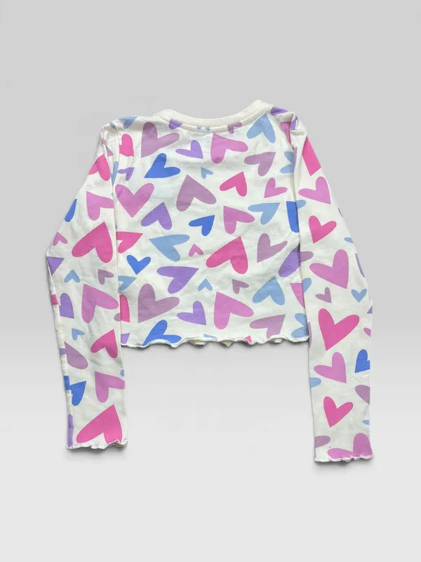 Remera corazones fuzarka