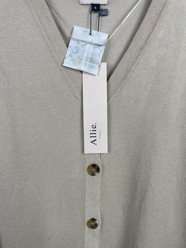 Saco tejido fino basico allie