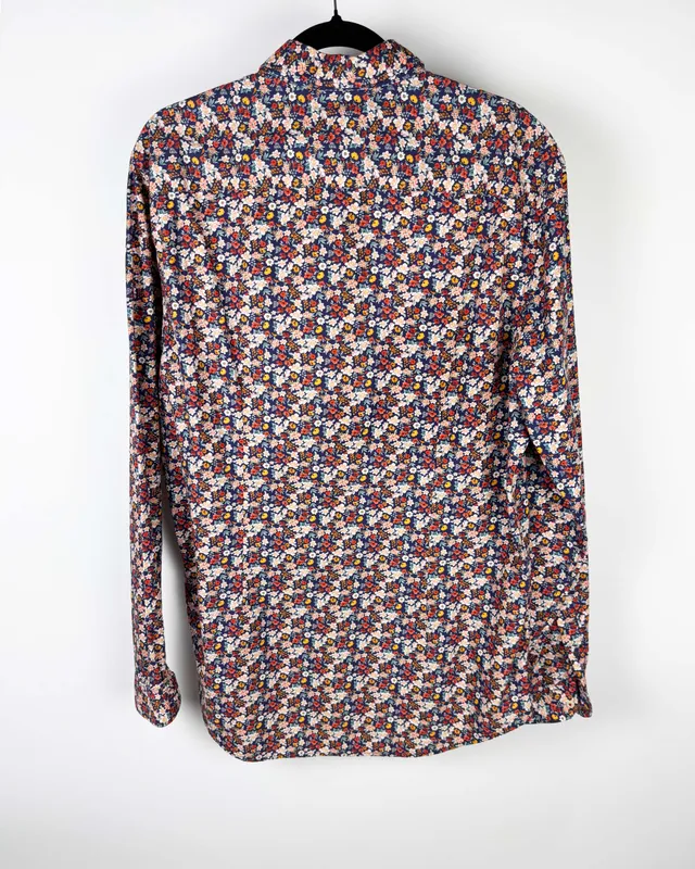 Camisa floreada zara